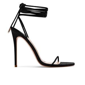 femme la lace up heels